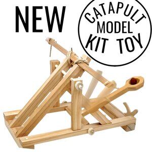 NEW Pathfinders Medieval Catapult Trebuchet Siege Engine Catapult Building Set K